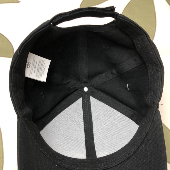 NWT ALO Yoga Black Off-Duty Baseball Cap - Picture 5 of 5